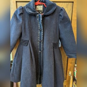Rothschild Navy Dress Coat Jacket Beautiful 3T